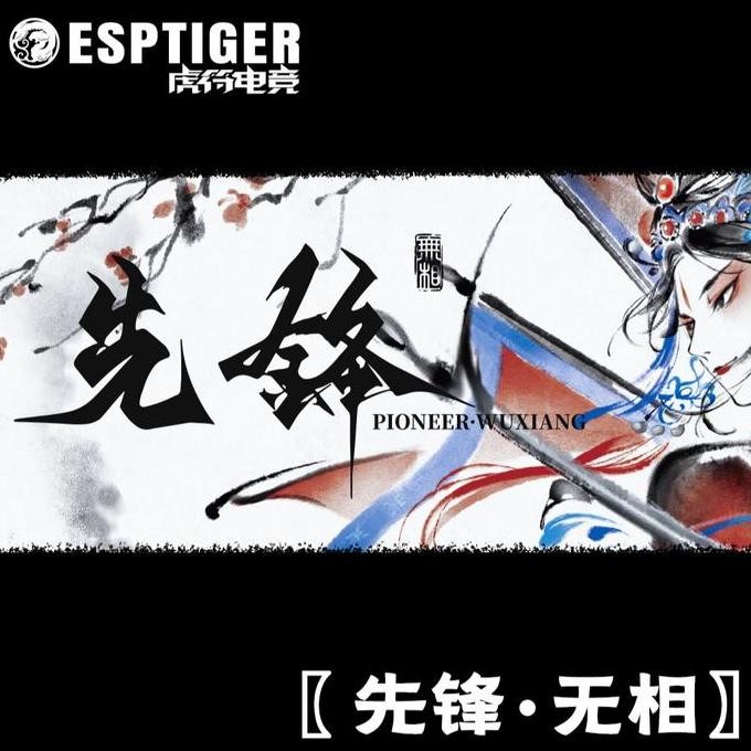 ESPTIGER PIONEER PHASELESS / WUXIANG V2 GAMING MOUSEPAD SPEED GLIDE 1904T