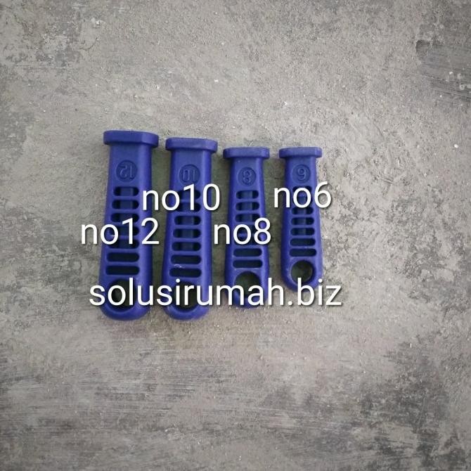 siap kirim] GAGANG KIKIR PVC SET PEGANGAN KIKIR BERGIGI GIGI NO10 HANDLE PER 1BIJI