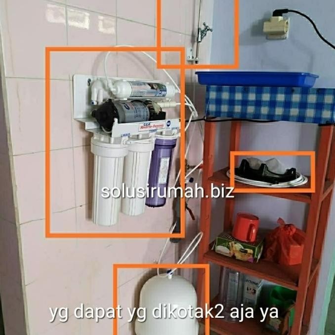 #####] PAKET FILTER PABRIK AIR MINUM MINI REVERSE OSMOSIS MINUMAN SEHAT mesin ro lengkap tabung besa
