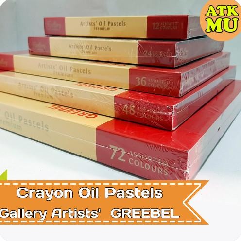 

Baru Crayon Oil Pastels Artists 48 - Artists 72 Greebel Premium