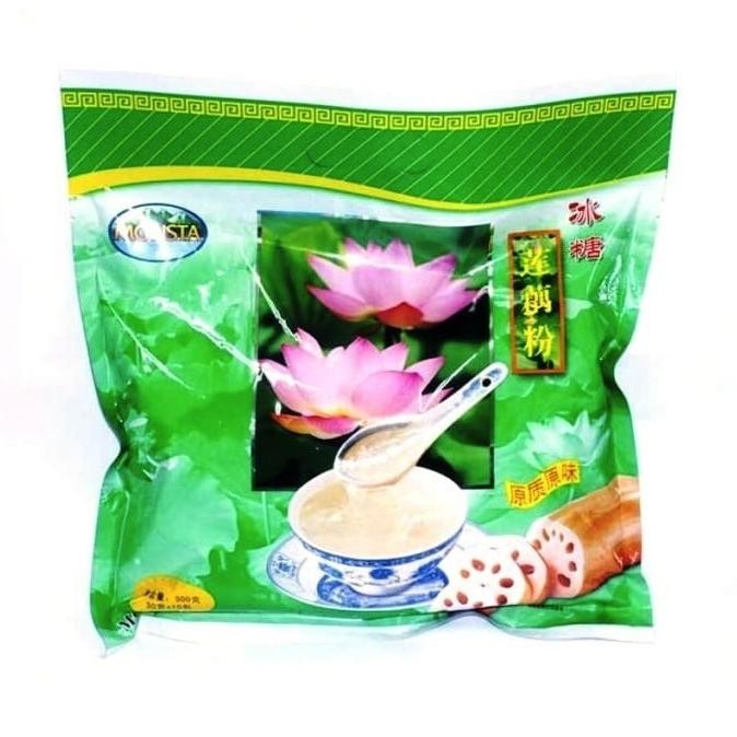 /////] Monsta Lotus Root Minuman Serbuk Pati Akar Teratai 10 Sachet