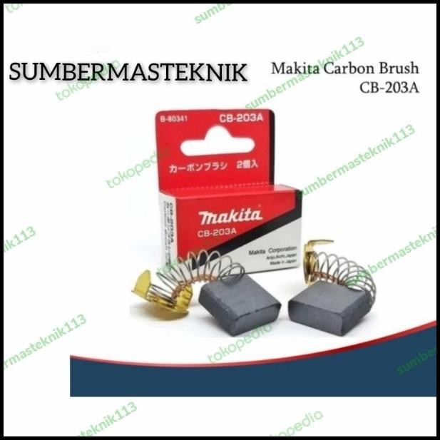 Carbon Brush Makita Ga7020 Arang Gerinda Makita 7" Ga 7020 Original