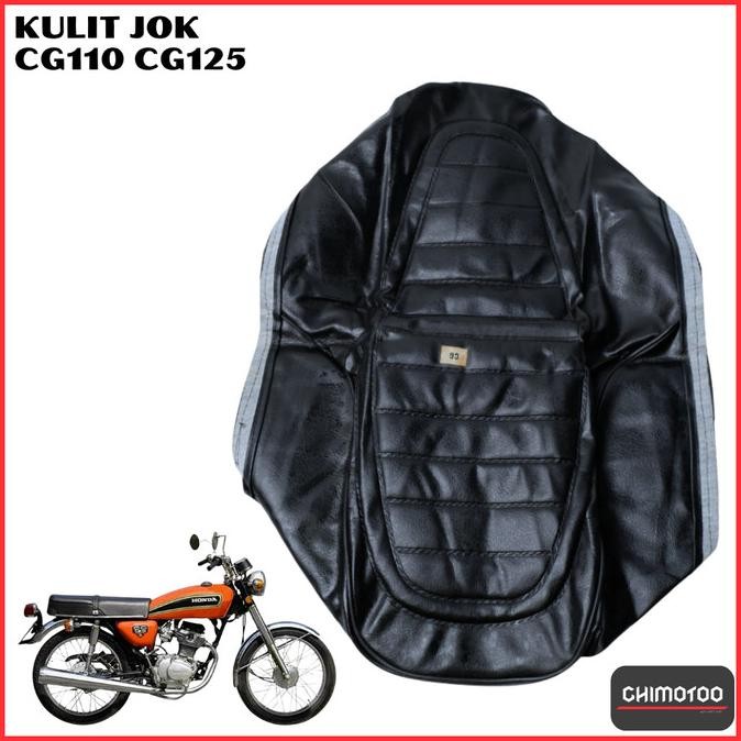 Kulit Jok Cover Sadel Honda Cg110 Cg125 Pnp Cb100 Cb125 Mpm Fuul Pres Bukan Jahitan Murah!
