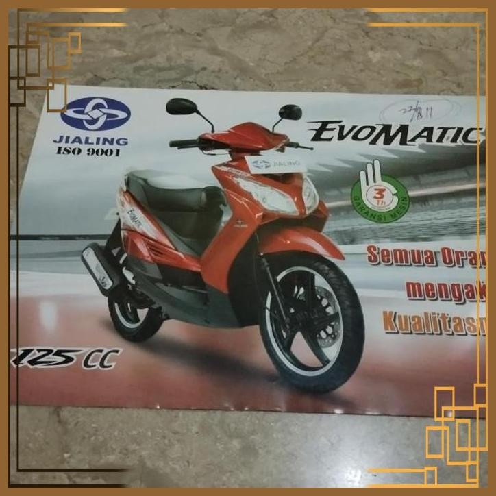 [YNM] BROSUR JIALING EVO MATIC 125 MODEL MIO SOUL