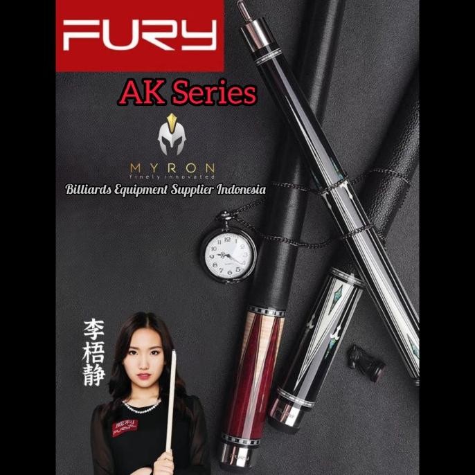 Murah Stick Billiard Fury Ak Series~Stick Fury Ak-1 & Ak-2 Non COD
