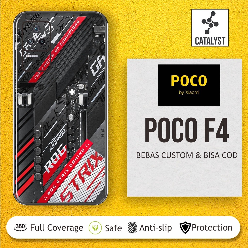 

*PromoGet2* Poco F4 Gt Stiker Garskin HP/Case Custom Dan COD