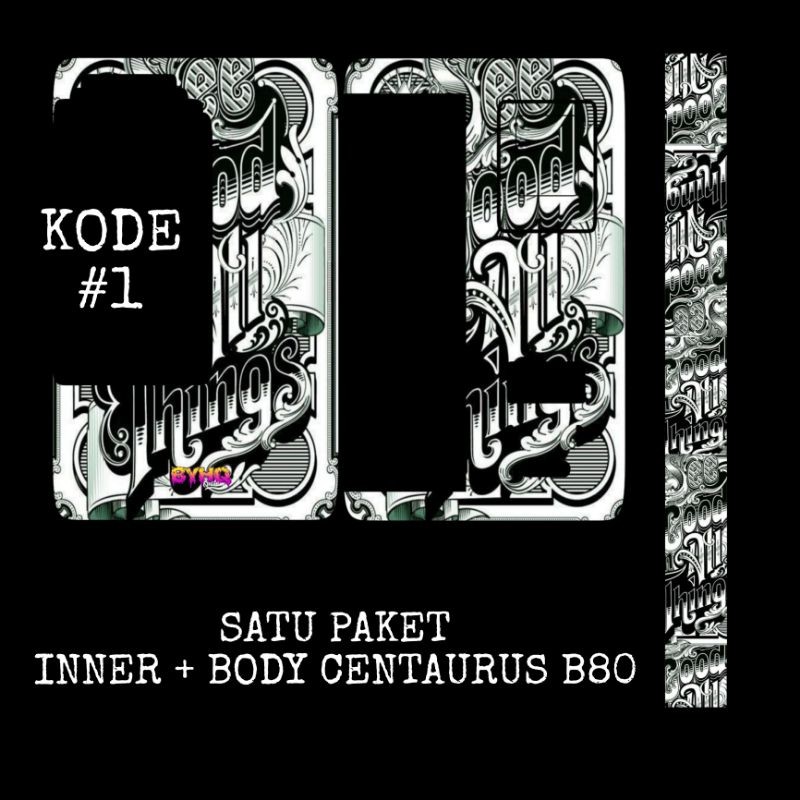 

*PromoGet2* Stiker Vnil B80 Batre Tipe 1 Stiker Garskin HP/Case Custom Dan COD