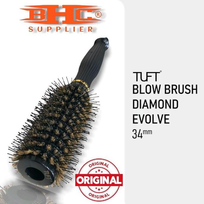 TERLARIS - TUFT Blow Brush Evolve Original Sisir Blow Styling Rambut Hair Roll Brush