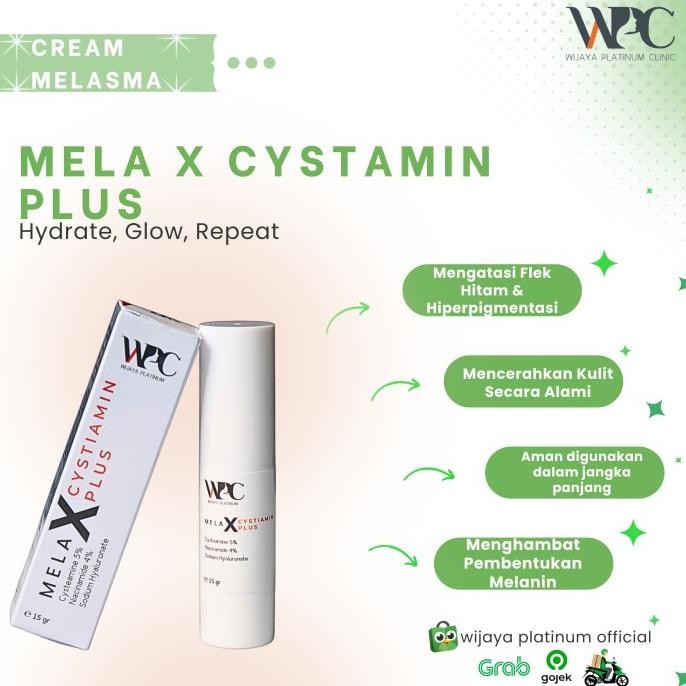 Wpc Mela X Cystiamin Plus - Mengatasi Melasma & Hyperpigmentasi