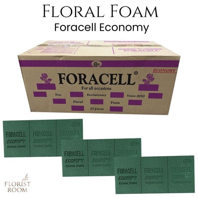 Floral Foam - Gabus Bunga - NFC Indocell Advantage Aspac Foracell Terlaris
