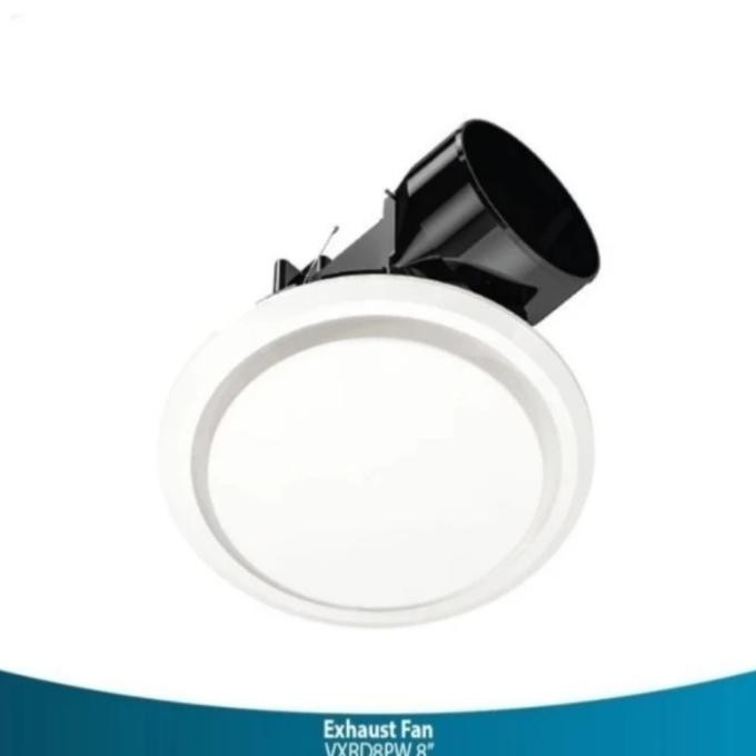 Eurofan Exhaust Fan / Ceiling Fan 8 inch VXRD8PW NEW Durevole Terlaris