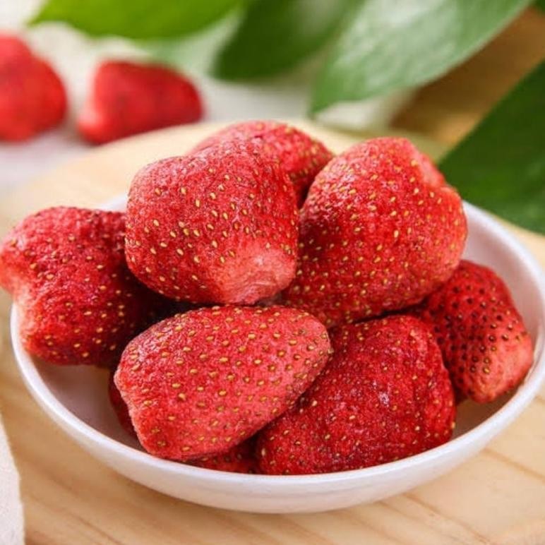 

IQR-914 NAKOCI Freeze Dried Strawberry - Snack Buah Kering Stroberi Premium 50gram Sale