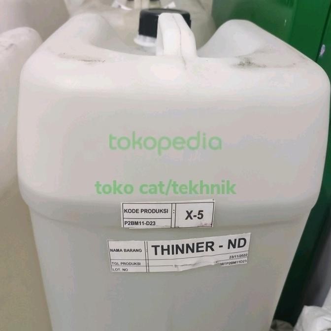Thinner ND HG PU + Drigen isi 20L Thinner Super