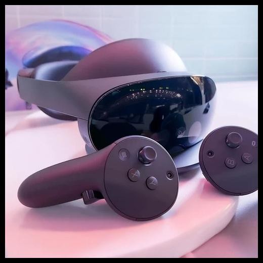Terlaris Meta Quest Pro, Advance Vr Ar Headset Oculus Dengan Charging Dock Good Quality