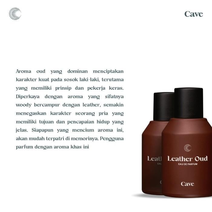 Cave Eau De Parfum Leather Oud 50 Ml Original Cave Parfum Leather Oud Original Dan Terpercaya