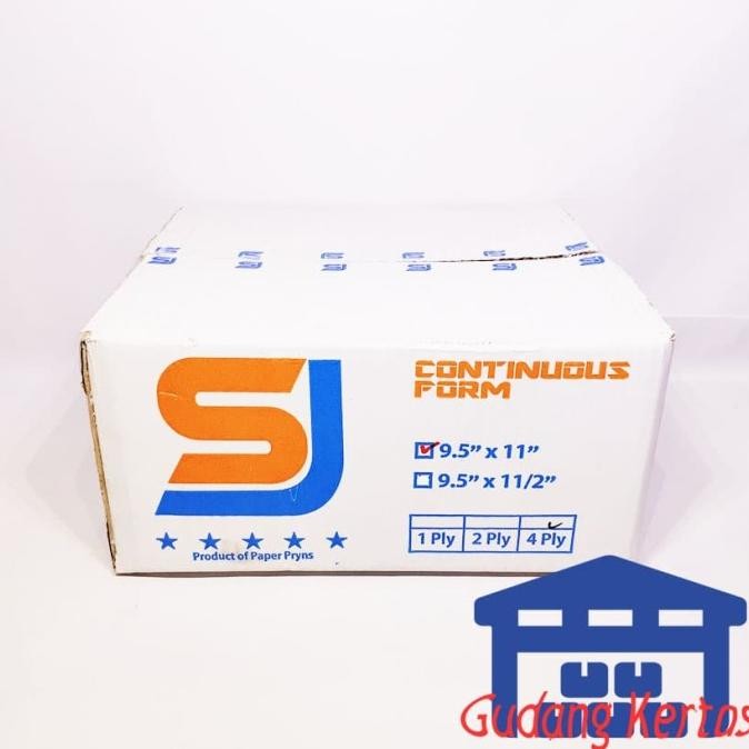 

TERLARIS - CONTINUOUS FORM 9.5 X 11 4PLY SJ STANDAR