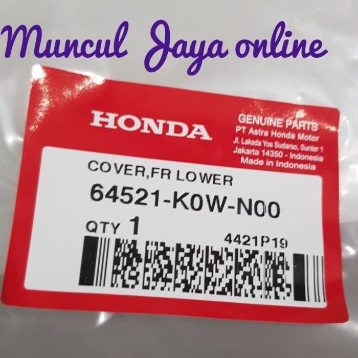 Cover Front Lower Honda Adv 150 64521-K0W-N00 Original Dan Terpercaya