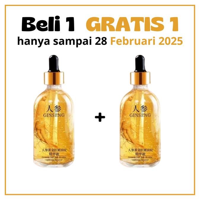 BEBAS ONGKIR - Serum Anti Kerut Ginseng Serum Korea Serum Ginseng Anti Aging Ginseng Serum Essence S