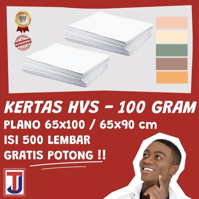 

Kertas HVS 100 GRAM PLANO Merek RAP isi 500 lembar