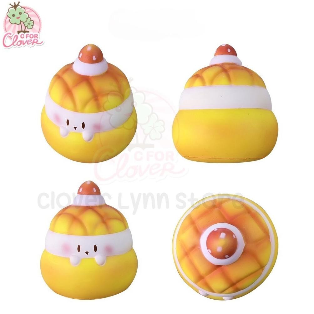 Re27 STRAWBERRY MELON PAN SQUISHY mainan pencetan antistress soft slow kado hadiah Murah