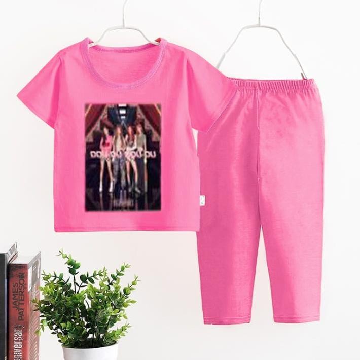 Setelan Kaos Anak Motif Bts Dan / Baju Anak Laki-Laki Dan Perempuan/ 1-5 Tahun