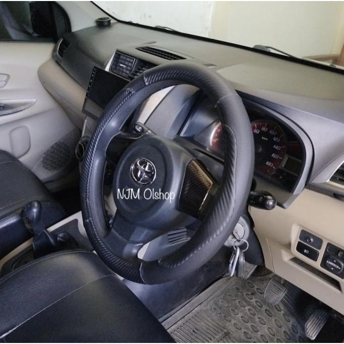 Sarung stir mobil calya / cover stir mobil sigra asli MBTech murah