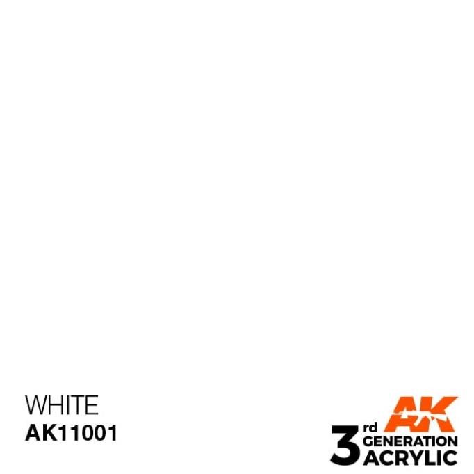 

Promo AK 11001 White Figure Boardgame Acrylic Paint COD