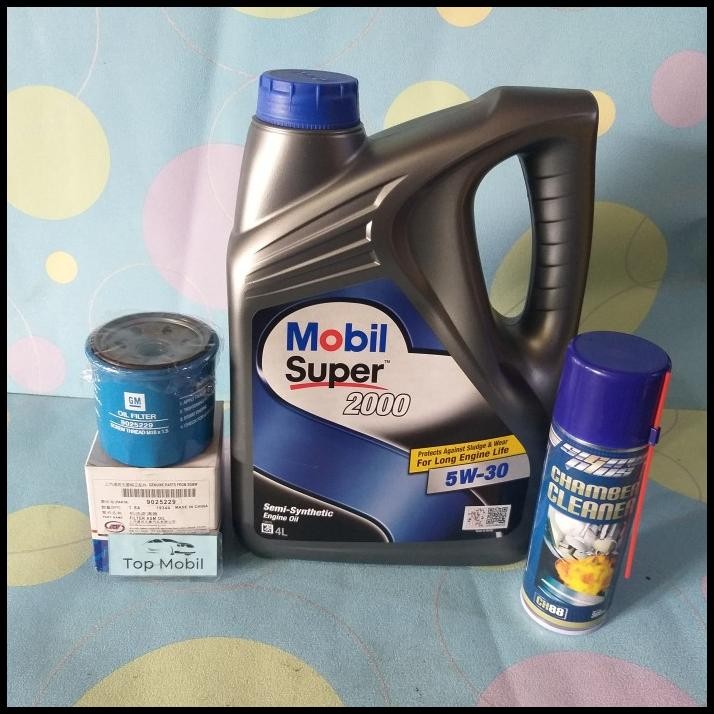 Paket Oli Mesin Mobil Super 5W-30 Api Sn 4L New Wuling Confero (3)