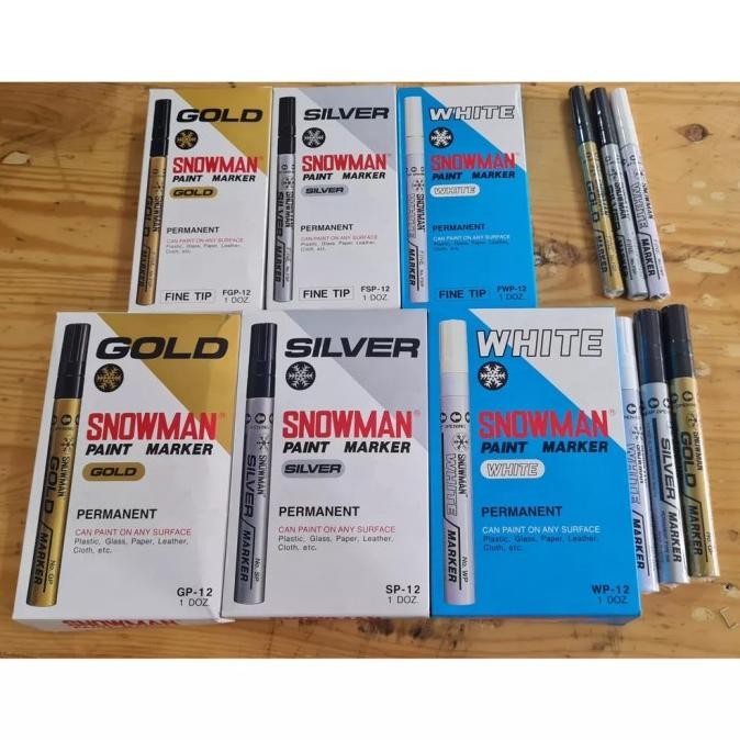 

PAINT MARKER SNOWMAN