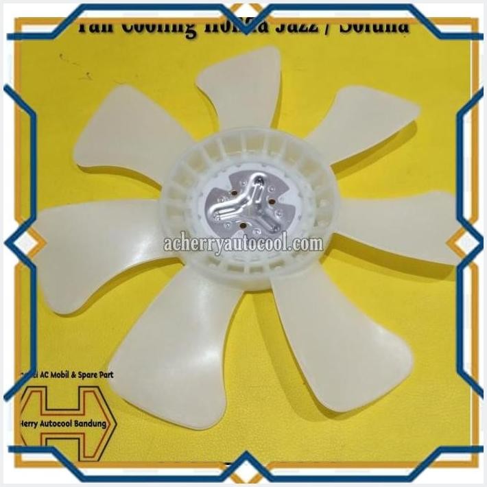 [HER] FAN COOLING RADIATOR AC MOBIL HONDA JAZZ / SOLUNA DENSO