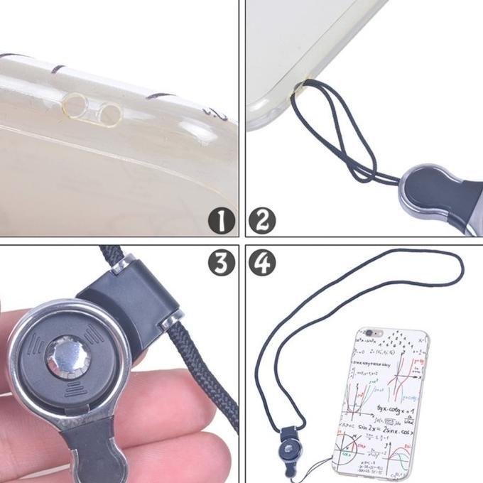 (Good) Tali Gantungan Hp Handphone Kunci Kartu Nama USB Kalung Leher Strap