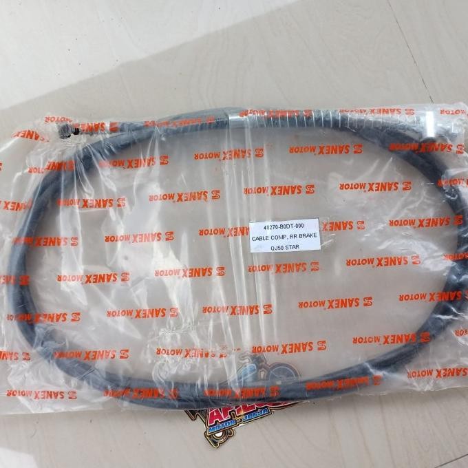 &<&<&<&] QJ50 Sanex star 50cc kabel/tali rem belakang