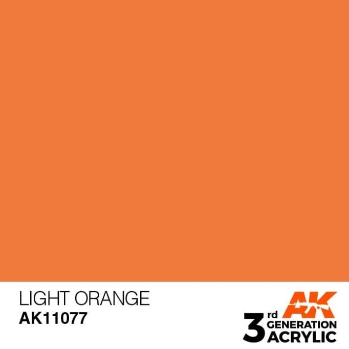 

Promo AK 11077 Light Orange - Figure Boardgame Acrylic Paint COD