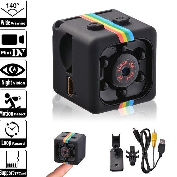 Kamera Mini DV SQ11 Spy Camera CCTV Mini camera Pengintai ENC