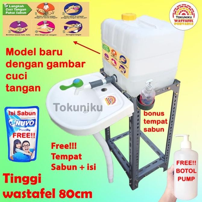 Wastafel Portable Drum Tempat Cuci Tangan Murah Wastafel Portabel