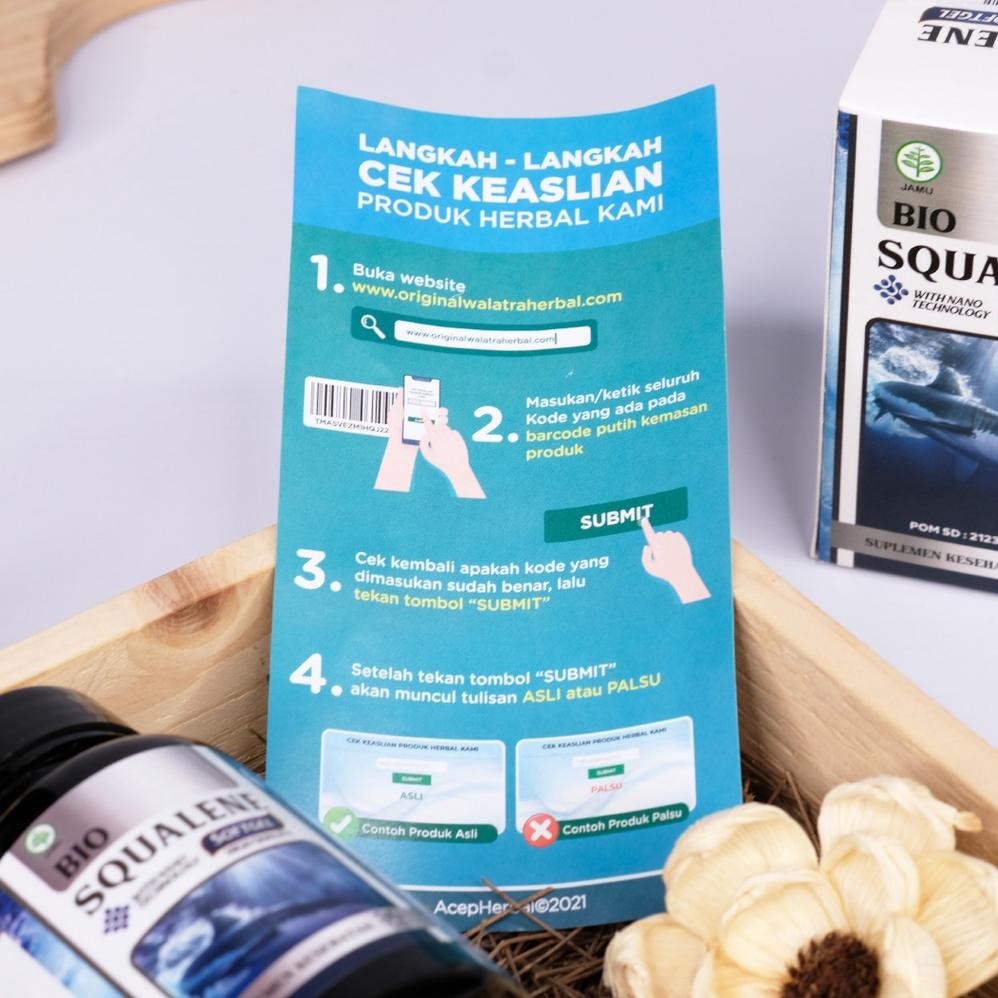 Oh34 Obat Telinga Berdengung Tinnitus Gangguan Gendang Telinga Bio Squalene Softgel High Quality Wit