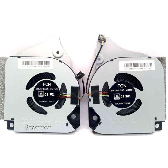Dell Laptop Fan CPU GPU Fit G5-5590 G7-7590 G7-7790 Sepasang 4Pin- New BIM
