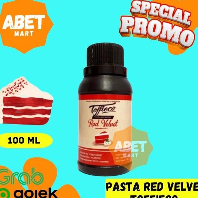 

Pata Red Veet Toffieco 100Gr 100 Gram Peraa Maanan Numan Tofieco Merah Redveet