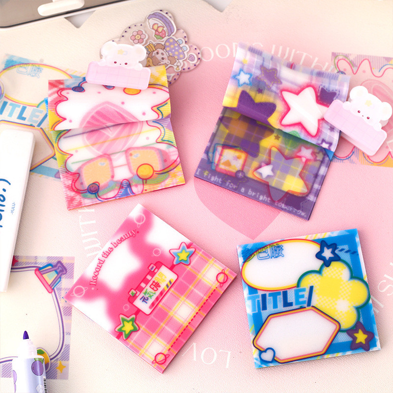 

Sticky Notes Matte Memo Pad Dopamin