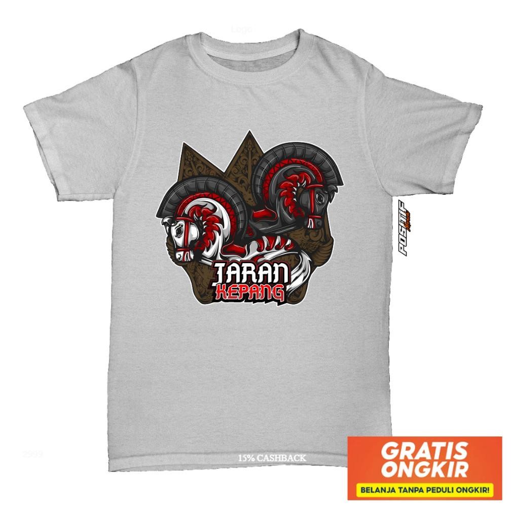 Baju Kaos Anak Jaran Kepang Jaranan Bantengan Senterewe Distro Katun Original