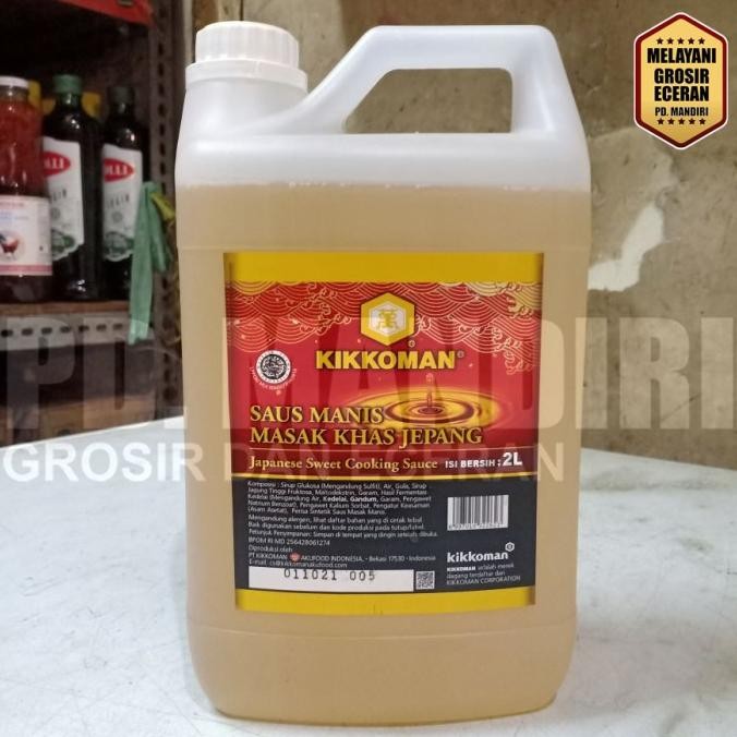 

KIKKOMAN MIRIN SAUS MANIS KHAS JEPANG 2 L murah