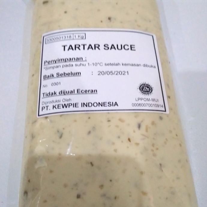

Kewpie Tartar Sauce 1Ltr / Saus saos Tartar / Mayonaise murah