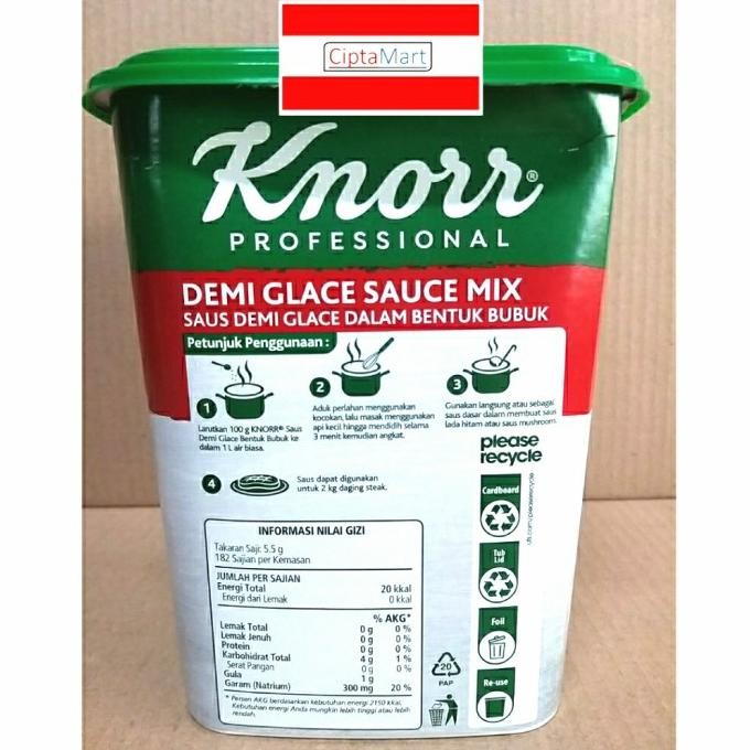 

Knorr Demi Glace Sauce Mix 1 Kg murah