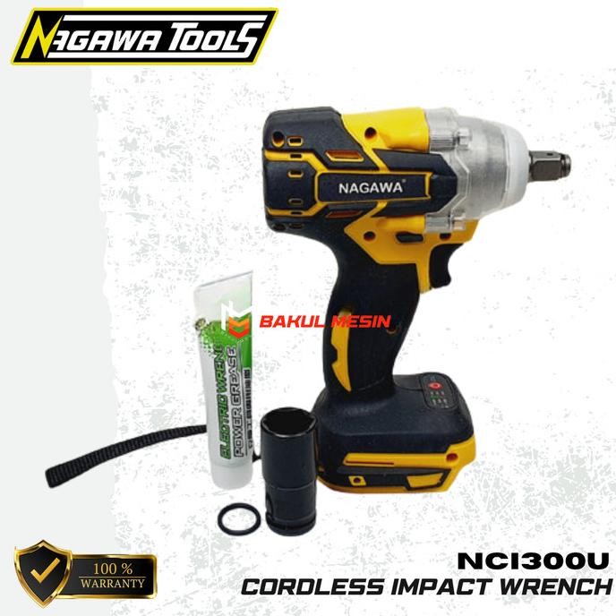 NAGAWA NCI300U Impact Wrench Brushless Mesin Pembuka Baut murah