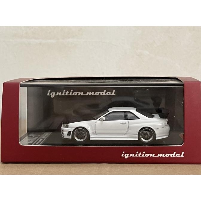 Ignition Model R34 Z-Tune White Diecast