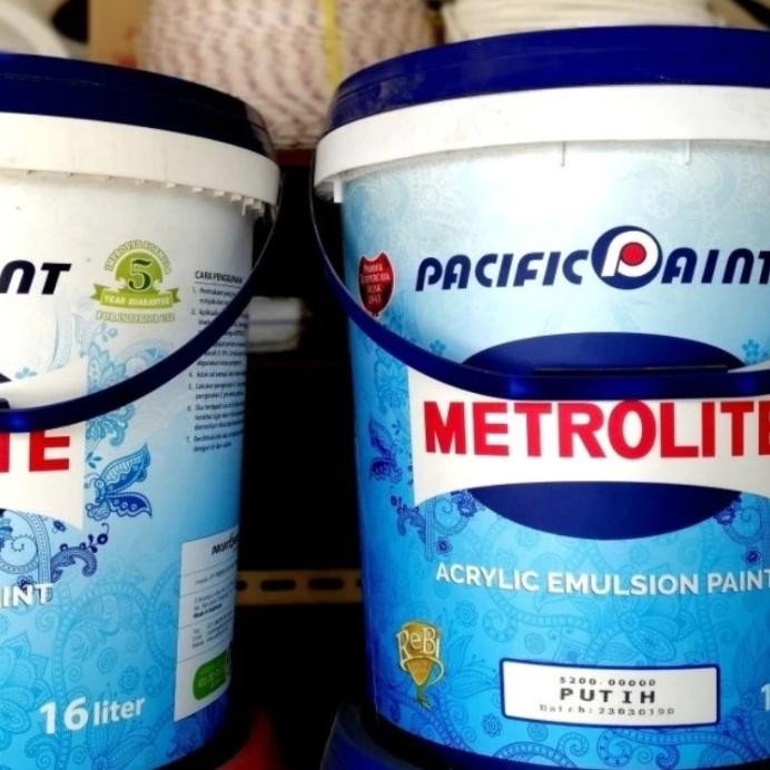 cat metrolite 16 liter paint murah