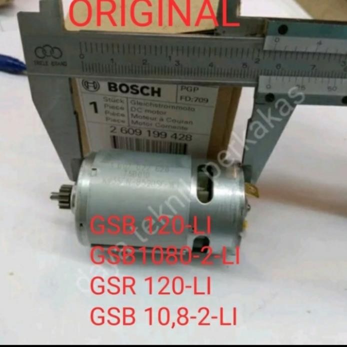 dinamo bor cas Gsb 120 Li Bosch ori-dc motor Gsb 120 bosch murah