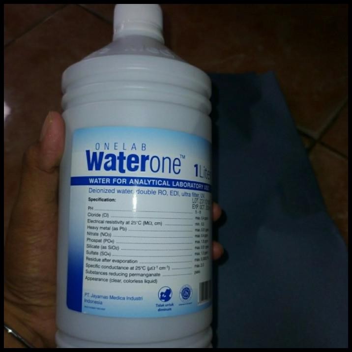 

Deionized Water 1 Liter