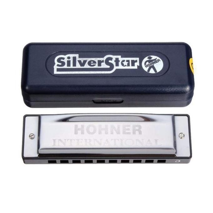 

Harmonika Diatonic Hohner Silver Star JS
