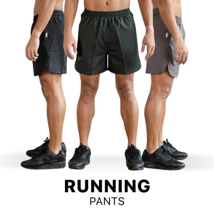 Atalon Running Pants - Celana Pendek Ringan Lari Jogging Marathon